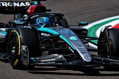 George Russell (GBR) Mercedes AMG F1 W15. Formula 1 World Championship, Rd 7, Emilia Romagna Grand Prix, Imola, Italy,