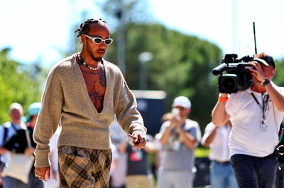 Lewis Hamilton (GBR) Mercedes AMG F1. Formula 1 World Championship, Rd 7, Emilia Romagna Grand Prix, Imola, Italy,