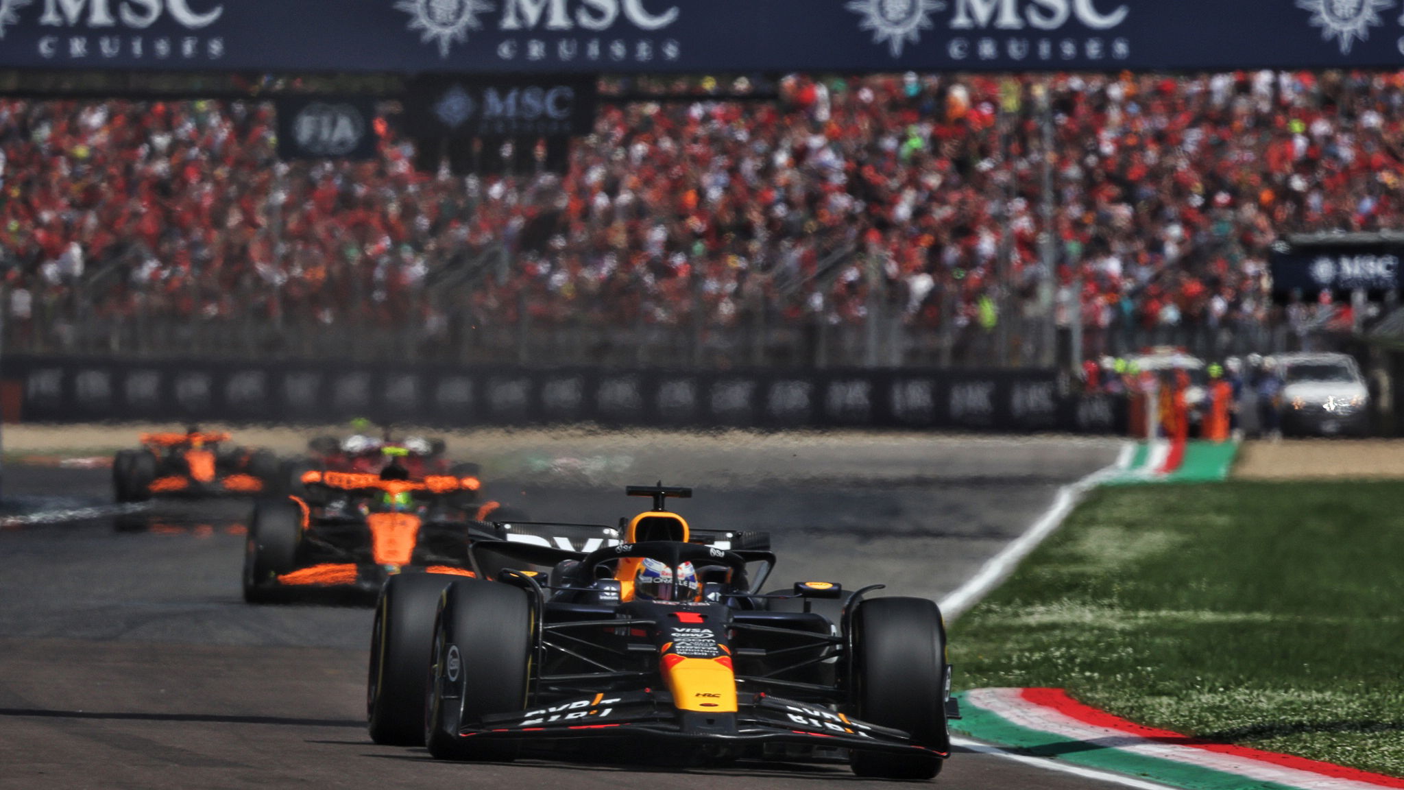 Max Verstappen (NLD) Red Bull Racing RB20. Formula 1 World Championship, Rd 7, Emilia Romagna Grand Prix, Imola, Italy,
