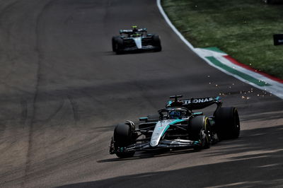 George Russell (GBR) Mercedes AMG F1 W15. Formula 1 World Championship, Rd 7, Emilia Romagna Grand Prix, Imola, Italy,