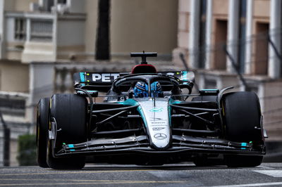 George Russell (GBR) Mercedes AMG F1 W15. Formula 1 World Championship, Rd 8, Monaco Grand Prix, Monte Carlo, Monaco,