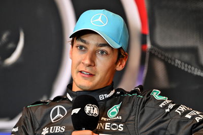 George Russell (GBR) Mercedes AMG F1 in the post race FIA Press Conference. Formula 1 World Championship, Rd 9, Canadian