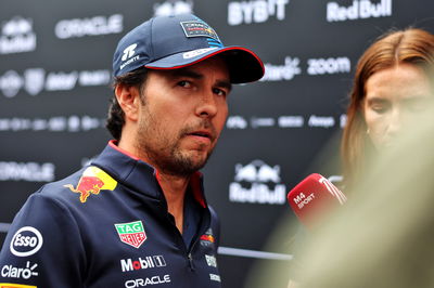 Sergio Perez (MEX) Red Bull Racing. Formula 1 World Championship, Rd 10, Spanish Grand Prix, Barcelona, Spain, Preparation