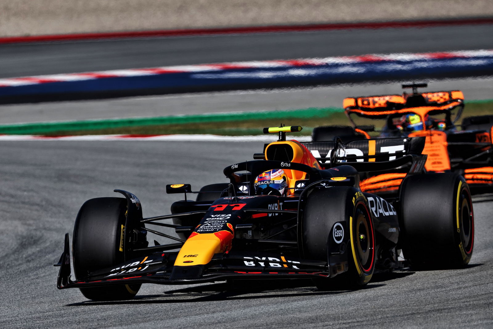 Sergio Perez (MEX) Red Bull Racing RB20. Formula 1 World Championship, Rd 10, Spanish Grand Prix, Barcelona, Spain,