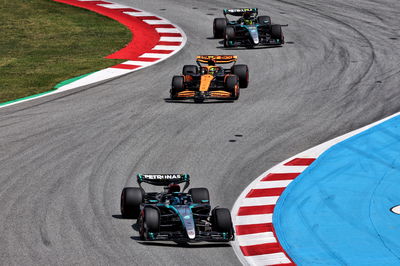 George Russell (GBR) Mercedes AMG F1 W15. Formula 1 World Championship, Rd 10, Spanish Grand Prix, Barcelona, Spain, Race