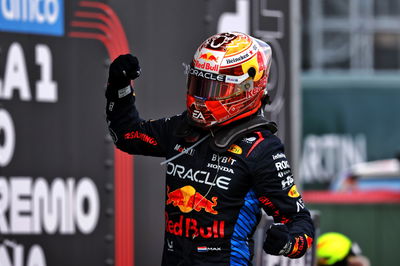 Race winner Max Verstappen (NLD) Red Bull Racing celebrates in parc ferme. Formula 1 World Championship, Rd 10, Spanish