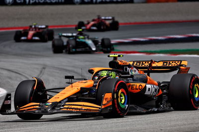 Lando Norris (GBR) McLaren MCL38. Formula 1 World Championship, Rd 10, Spanish Grand Prix, Barcelona, Spain, Race Day. -