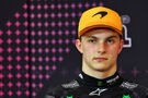 Oscar Piastri (AUS) McLaren in the post Sprint FIA Press Conference. Formula 1 World Championship, Rd 11, Austrian Grand