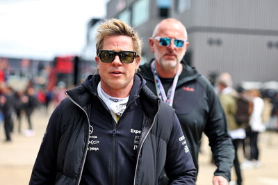 Brad Pitt (USA) Actor. Formula 1 World Championship, Rd 12, British Grand Prix, Silverstone, England, Preparation Day.-