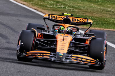 Lando Norris (GBR) McLaren MCL38. Formula 1 World Championship, Rd 12, British Grand Prix, Silverstone, England, Practice