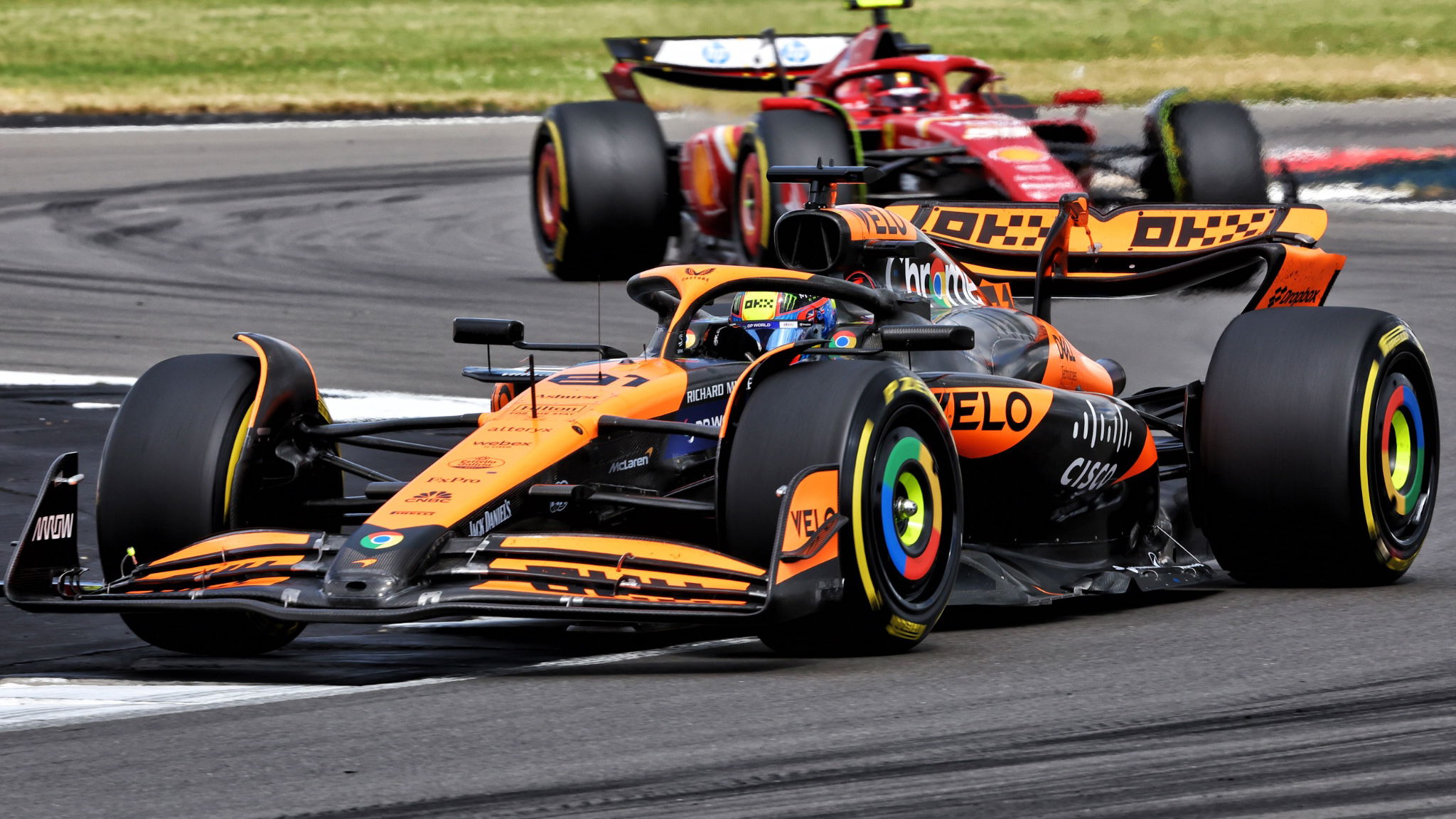 Oscar Piastri (AUS) McLaren MCL38. Formula 1 World Championship, Rd 12, British Grand Prix, Silverstone, England, Race