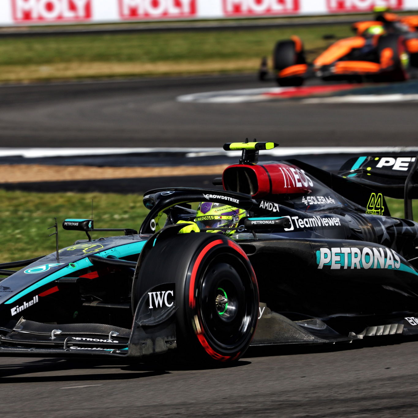 Lewis Hamilton (GBR) Mercedes AMG F1 W15. Formula 1 World Championship, Rd 12, British Grand Prix, Silverstone, England,