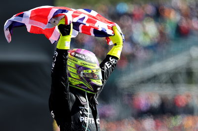 Race winner Lewis Hamilton (GBR) Mercedes AMG F1 celebrates in parc ferme. Formula 1 World Championship, Rd 12, British