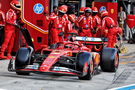 Charles Leclerc (MON) Ferrari SF-24 makes a pit stop. Formula 1 World Championship, Rd 13, Hungarian Grand Prix, Budapest,