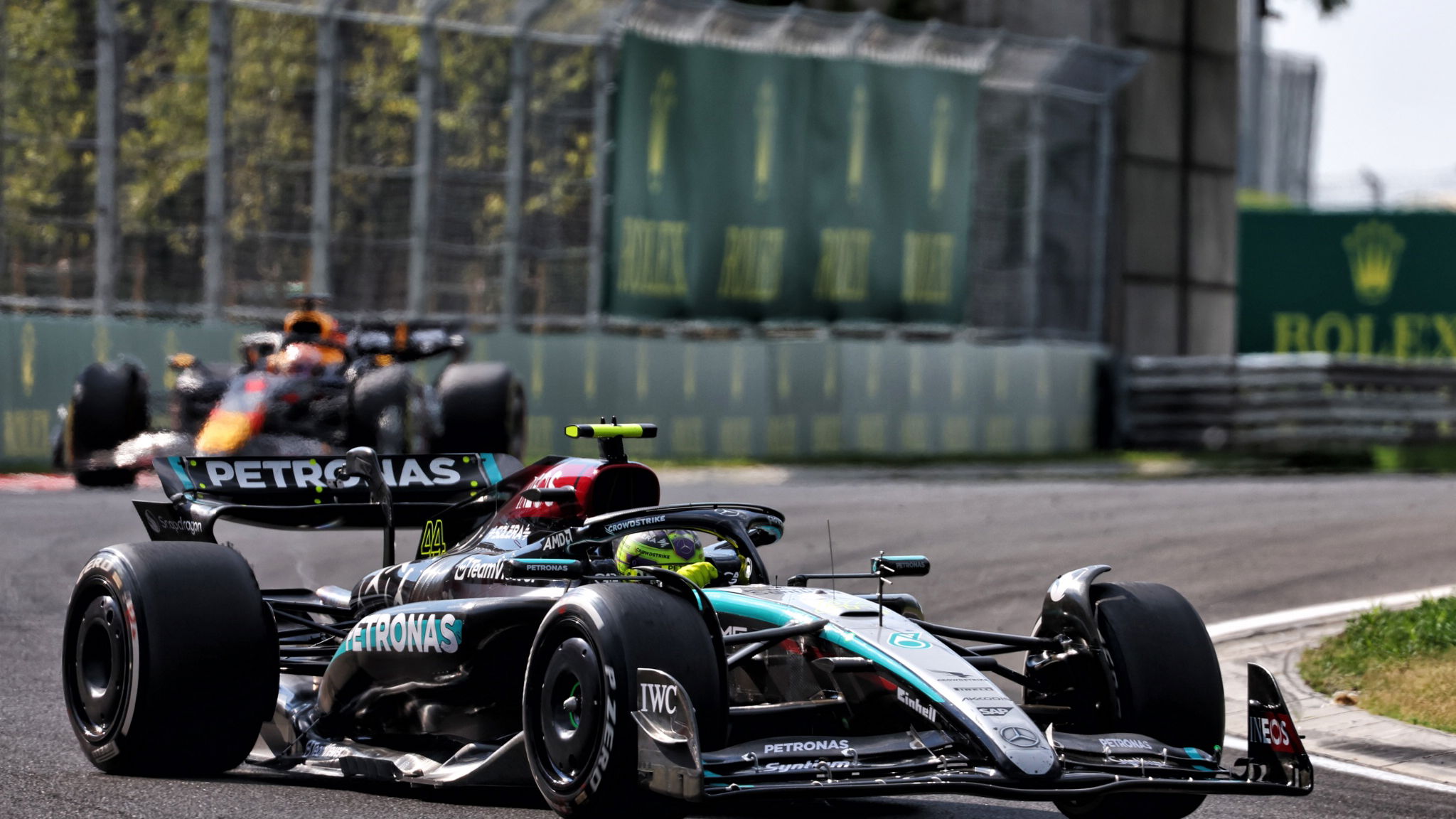 Lewis Hamilton (GBR) Mercedes AMG F1 W15. Formula 1 World Championship, Rd 13, Hungarian Grand Prix, Budapest, Hungary,