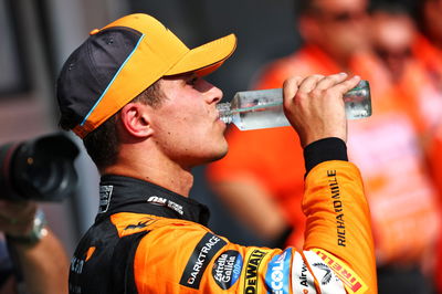 Lando Norris (GBR) McLaren in parc ferme. Formula 1 World Championship, Rd 13, Hungarian Grand Prix, Budapest, Hungary,