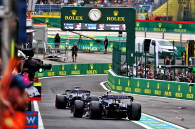 Logan Sargeant (USA) Williams Racing FW46 and Alexander Albon (THA) Williams Racing FW46. Formula 1 World Championship, Rd