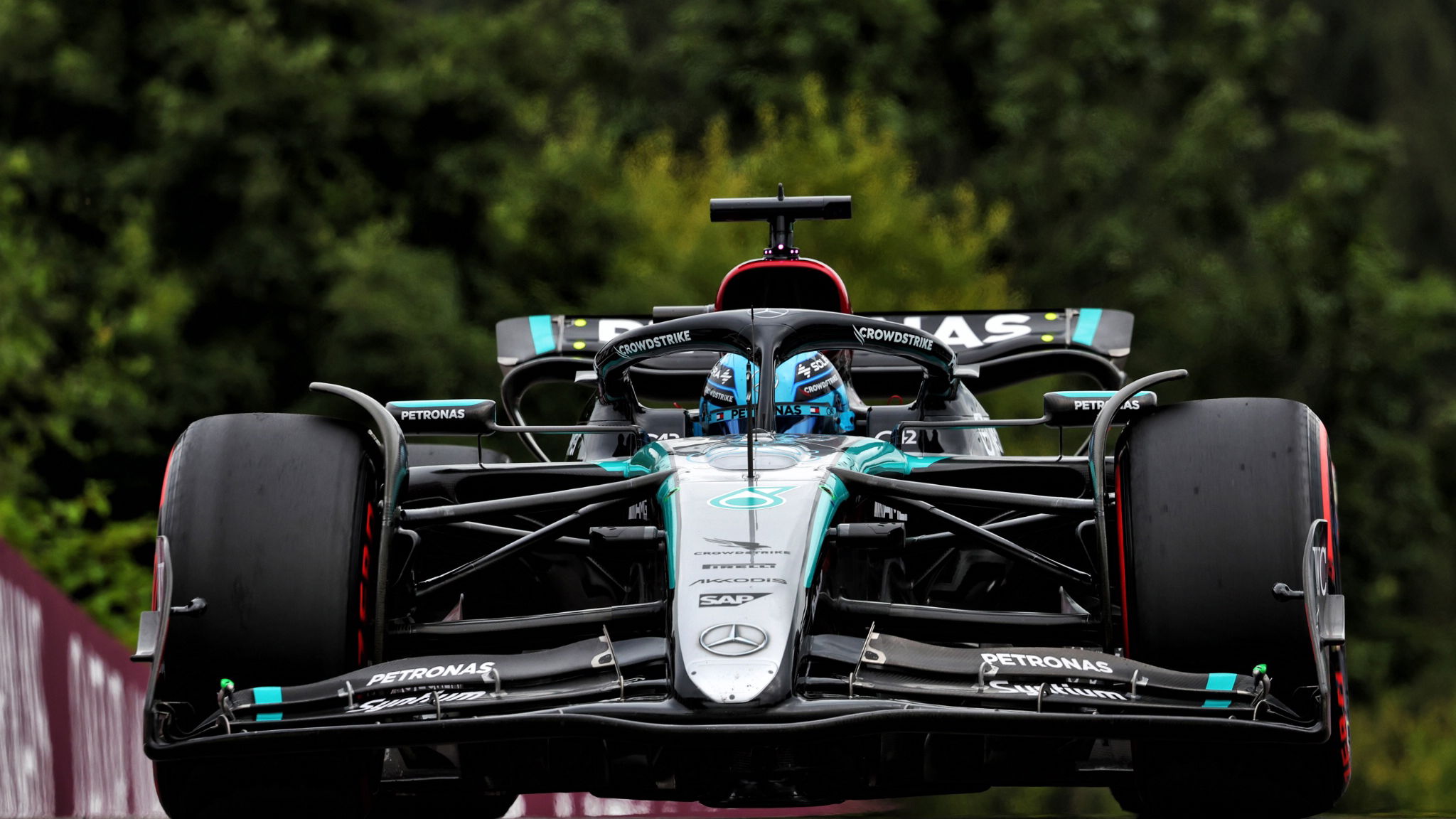 George Russell (GBR) Mercedes AMG F1 W15. Formula 1 World Championship, Rd 14, Belgian Grand Prix, Spa Francorchamps,