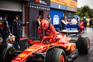 Charles Leclerc (MON) Ferrari SF-24 in qualifying parc ferme. Formula 1 World Championship, Rd 14, Belgian Grand Prix, Spa