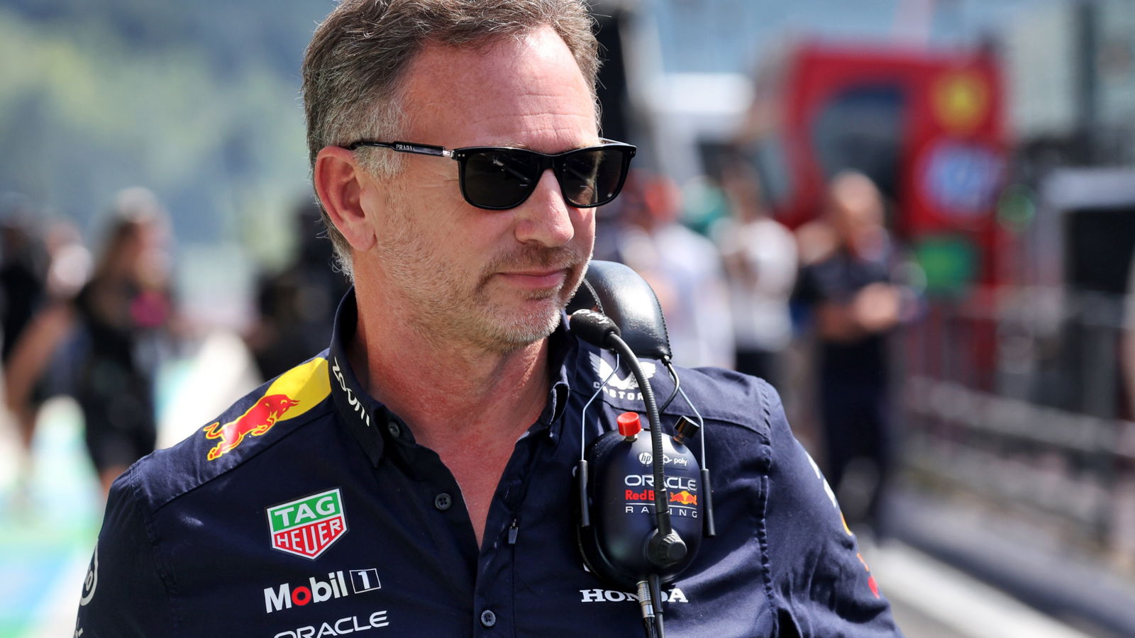 Christian Horner (GBR) Red Bull Racing Team Principal on the grid. Formula 1 World Championship, Rd 14, Belgian Grand