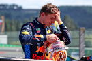 Max Verstappen (NLD) Red Bull Racing in parc ferme. Formula 1 World Championship, Rd 14, Belgian Grand Prix, Spa