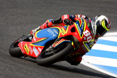 Hector Barbera (ESP ), Tim Toth Aprilia, Aprilia, 80, 2007 250 Kejuaraan Dunia Grand Prix, Babak 14, Estoril, Portugal,