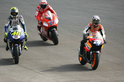 Rossi, Stoner, Pedrosa, Portuguese MotoGP Race