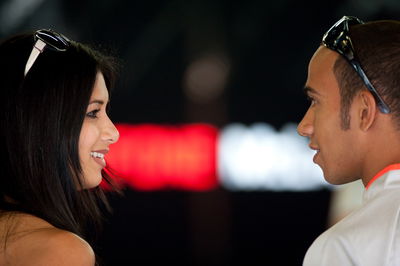 Lewis Hamilton (GBR) With His Girlfriend Nicole Scherzinger, Spanish F1 Grand Prix, Catalunya, 8th-10th, May,