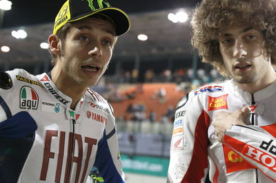 Rossi, Simoncelli, QatarMotoGP