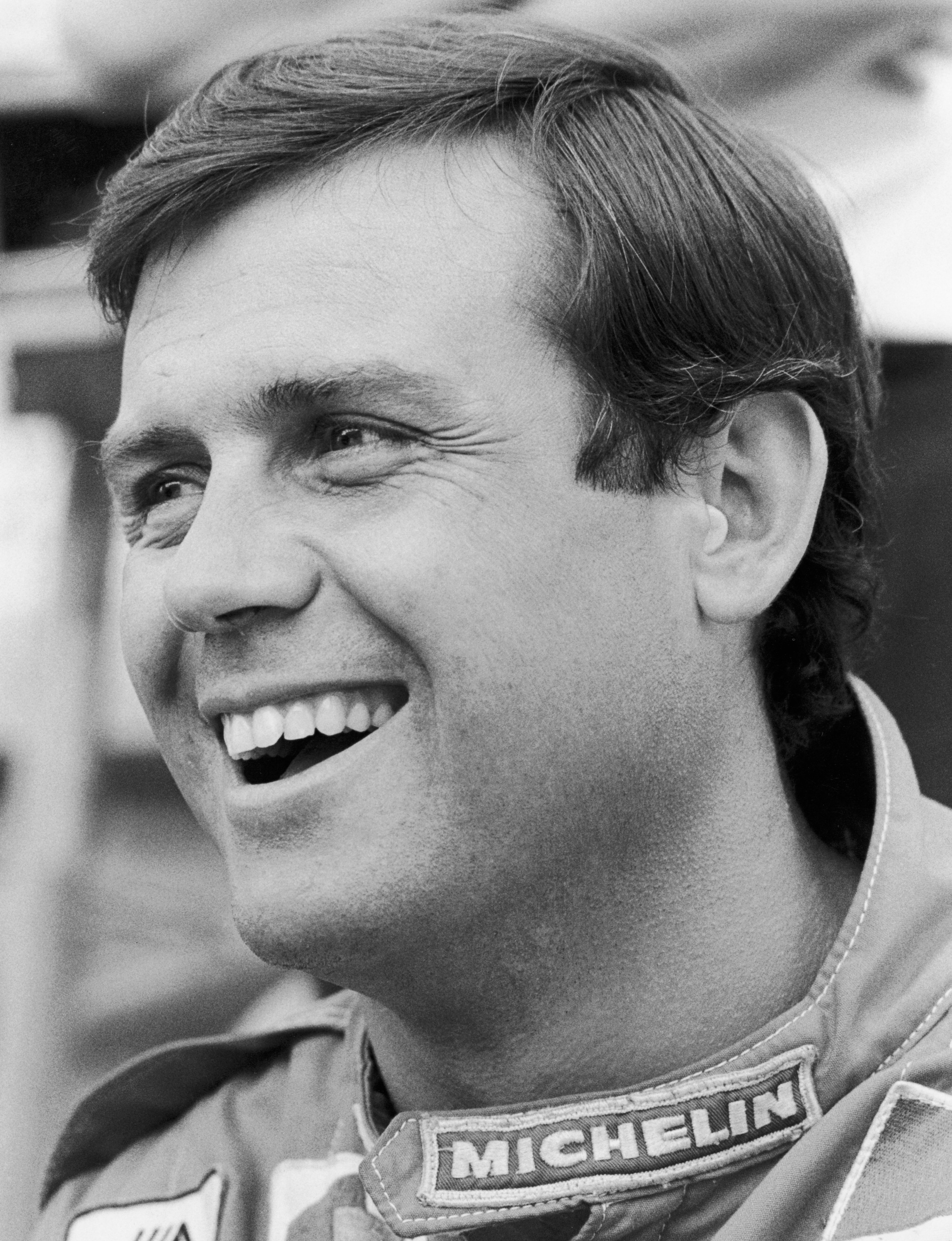 Patrick Tambay (FR ), Melengkapi Renault Elf. Grand Prix Afrika Selatan, 04/07/1984, Kyalami, Selatan