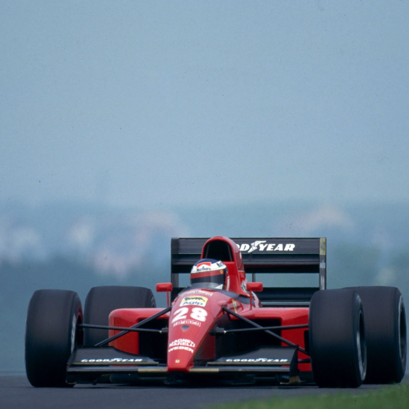 Jean Alesi (FR), Scuderia Ferrari SpA 643. Hungarian Grand Prix, 11/08/1991, Hungaroring,
