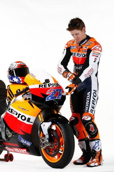 Stoner with Honda RC212V, Sepang MotoGP tests, 1-3 February 2011. Photo courtesy of