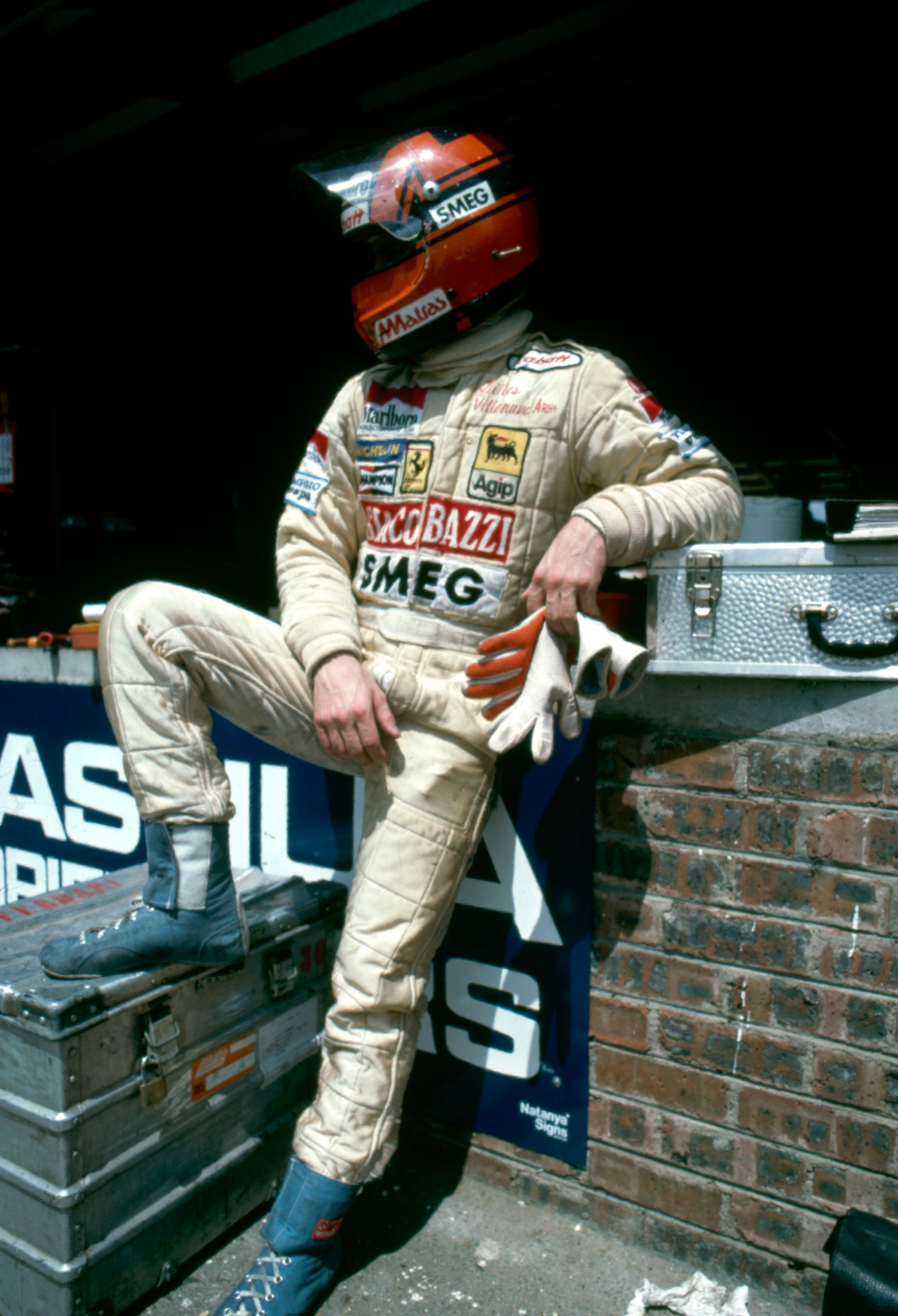 Gilles Villeneuve (CDN), Scuderia Ferrari SpA SEFAC. South African Grand Prix, 01/03/1980, Kyalami, South