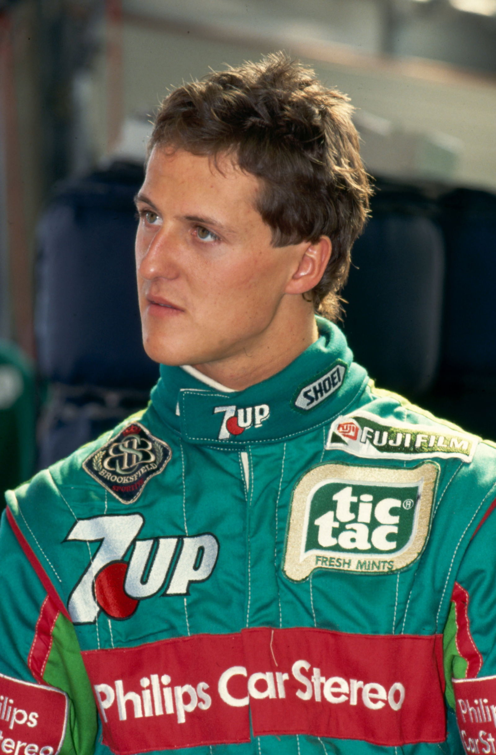 Michael Schumacher (DE ), Tim 7UP Yordania. Grand Prix Belgia, 25/08/1991, Spa-Francorchamps,