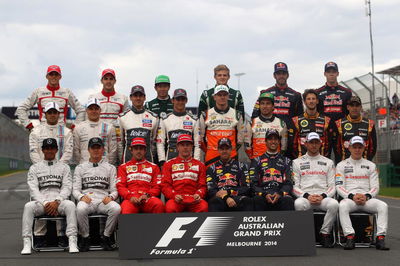 16.03.2014- F1 drivers 2014