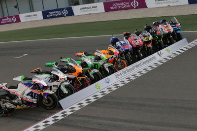 MotoGP bike line-up, Qatar MotoGP 2014