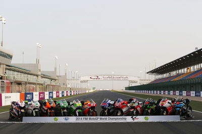 MotoGP bike line-up, Qatar MotoGP 2014