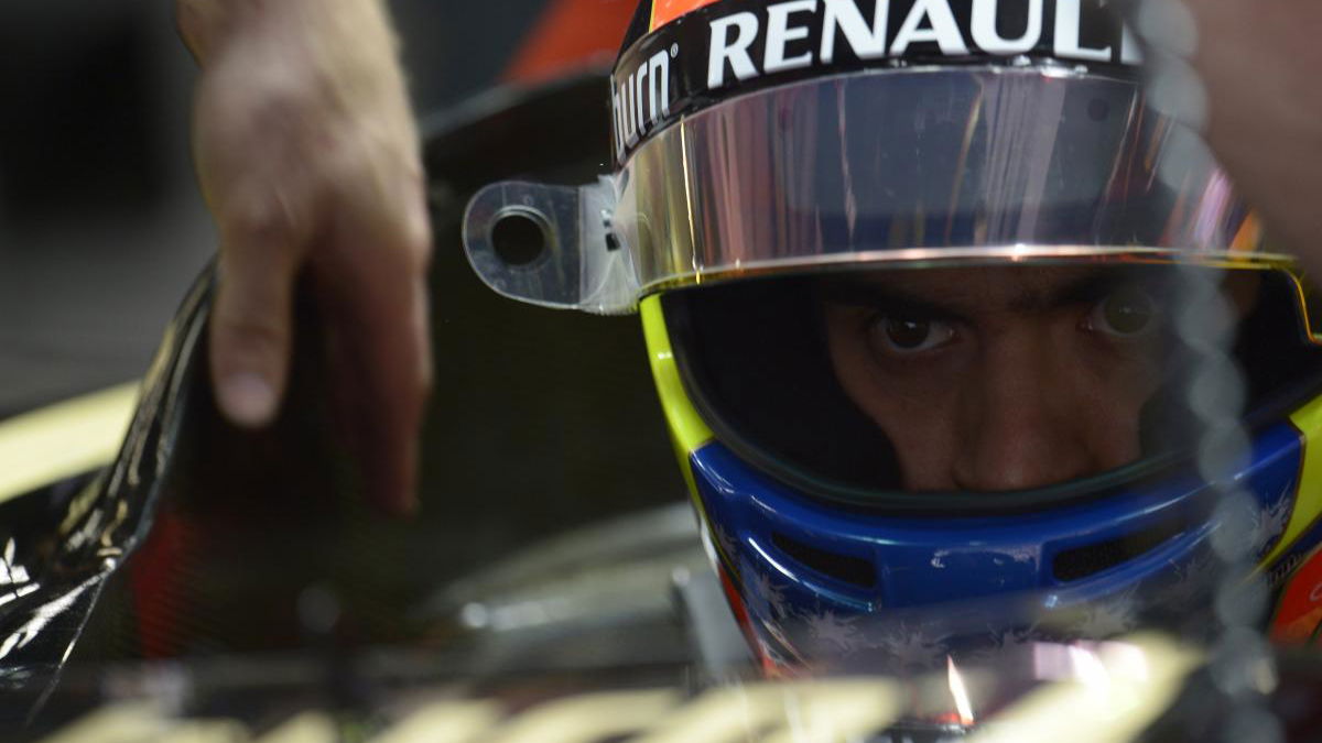 18.04.2014- Free Practice 1, Pastor Maldonado (VEN) Lotus F1 Team, E22