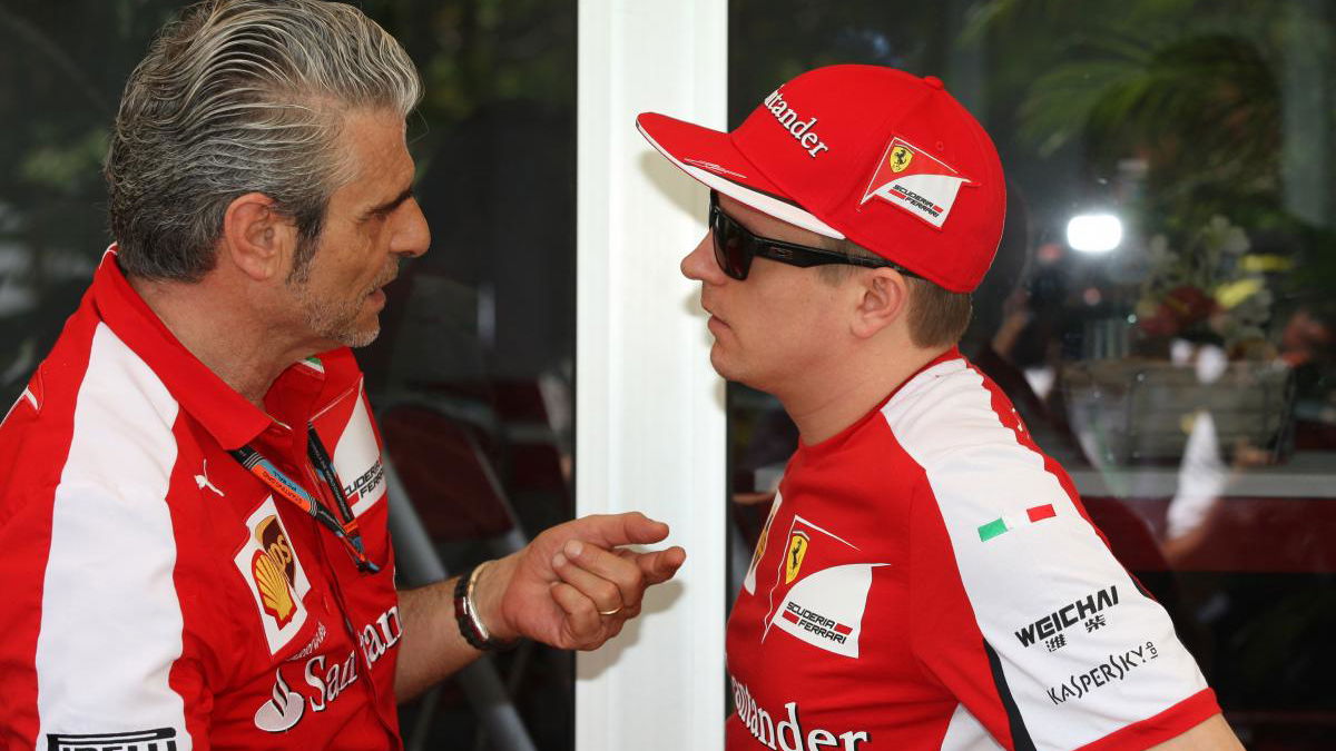 Arrivabene points finger at Raikkonen for bad start