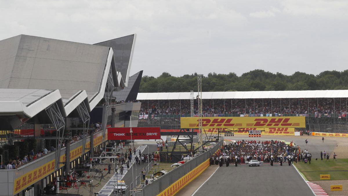 British Grand Prix - Starting grid