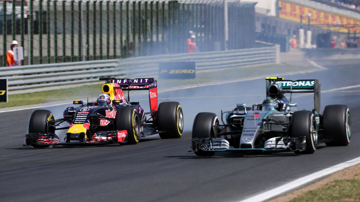 Rosberg on Ricciardo clash: The corner was mine