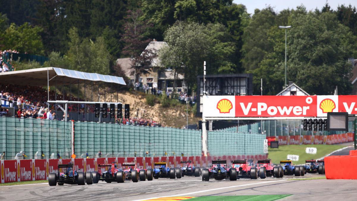 Belgian Grand Prix - Starting grid