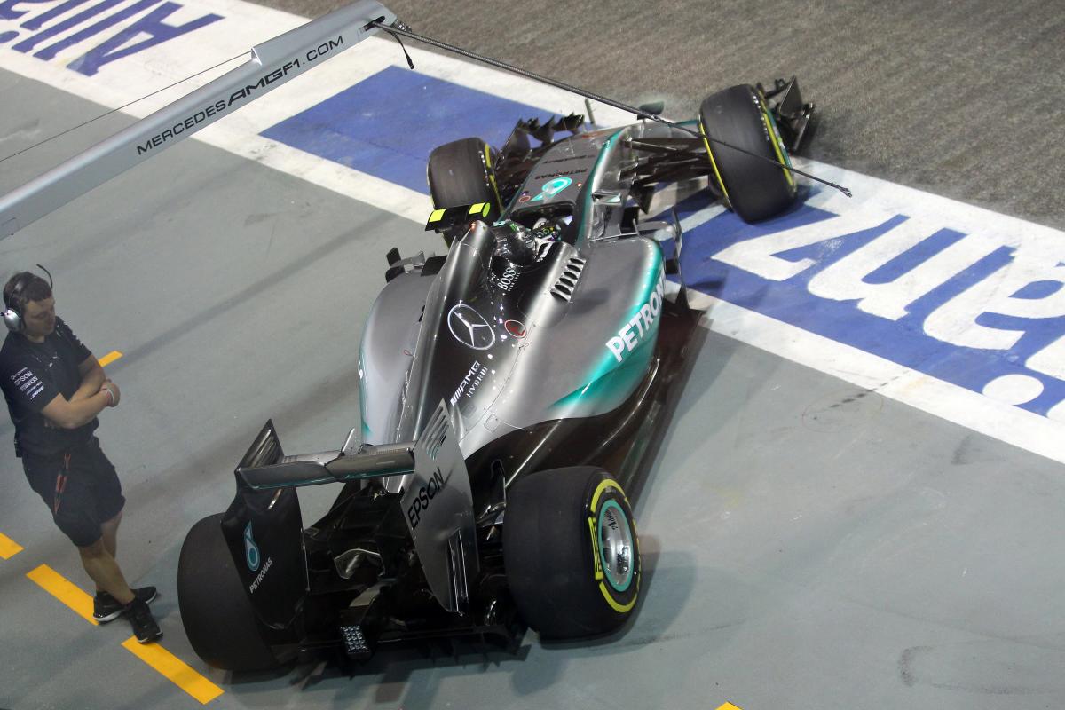 Singapore Grand Prix - Starting grid