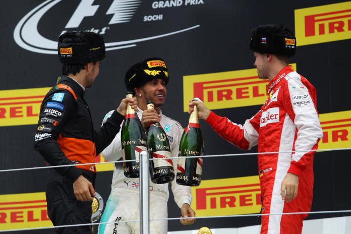 Russian Grand Prix - Starting grid