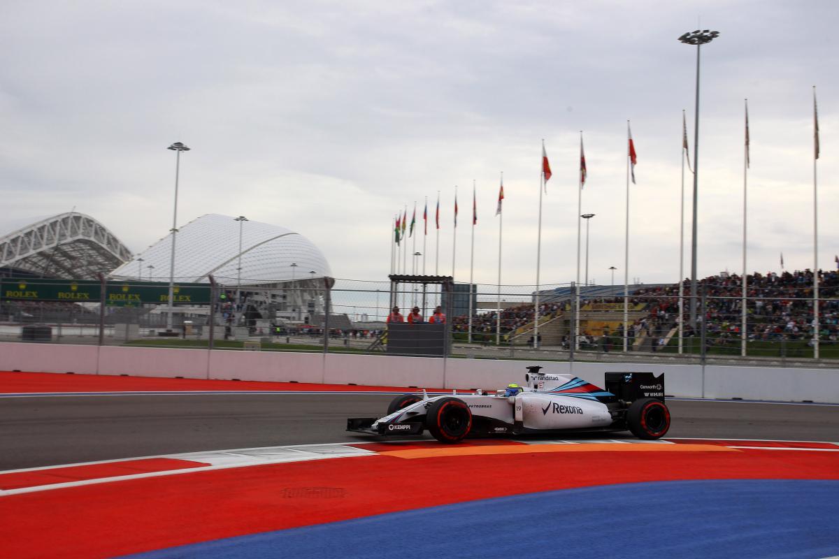 Russian Grand Prix - Starting grid