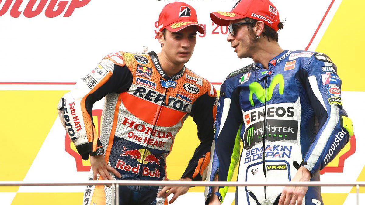 Rossi has contradicted himself, says Pedrosa