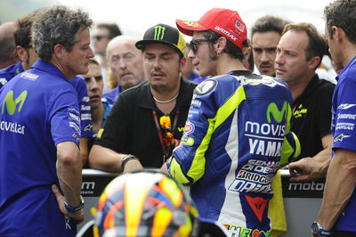 Italian TV ambush Marquez at home