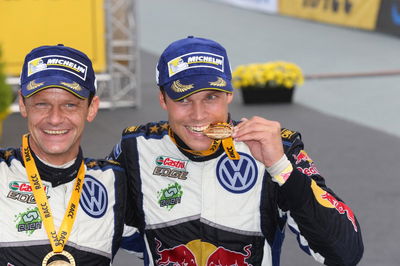 Ostberg picks up Mikkelsen's co-driver Floene