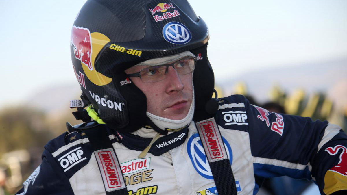Latvala: Rock impact caused crash