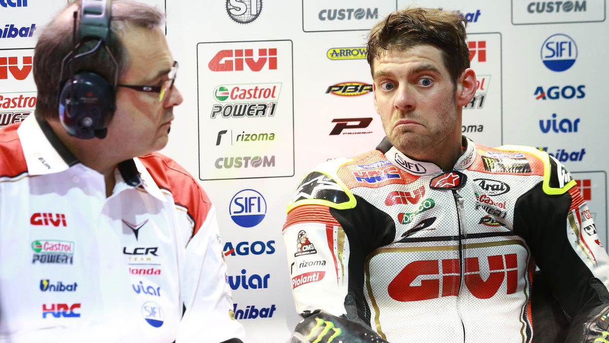 Crutchlow explains details of Qatar crash